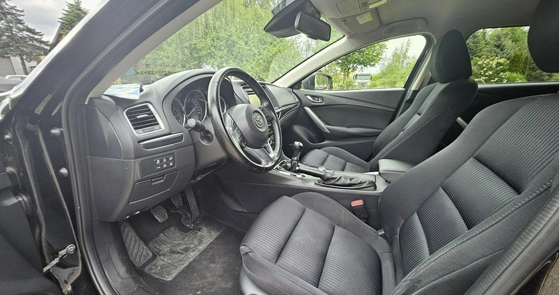 Mazda 6 cena 46200 przebieg: 173000, rok produkcji 2014 z Imielin małe 781